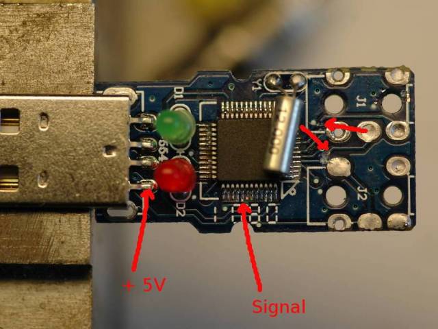 Vorbereitung der Oberseite
