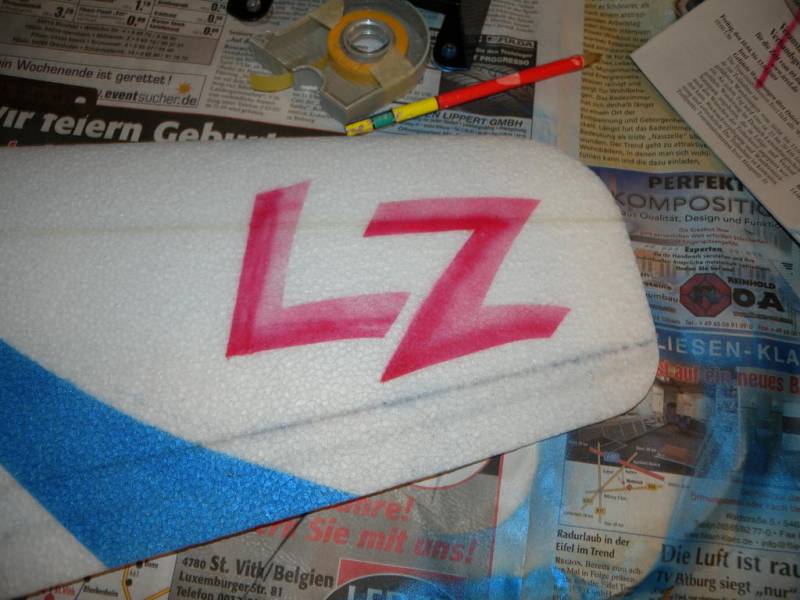 Flächenoberseite Detail